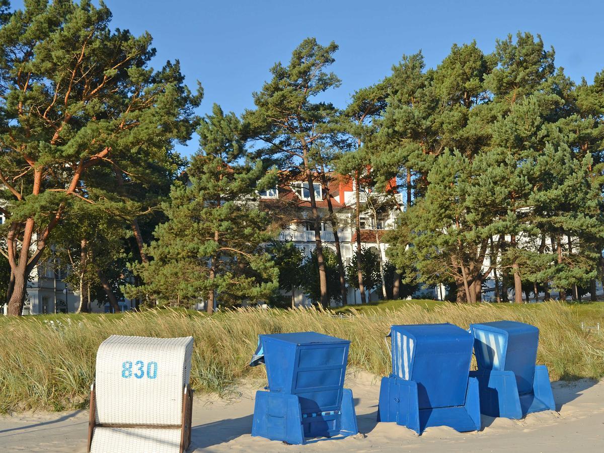 Villa Strandidyll In Binz - Wg 11 Mit Meerblick Und Zwei Balkonen Bagian luar foto